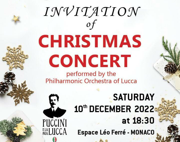 Principato di Monaco, COM.IT.ES organizza Concerto di Natale il 10 dicembre