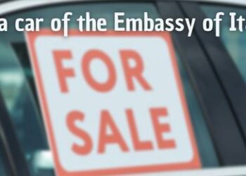 Ambasciata Oslo, avviso di vendita automobile