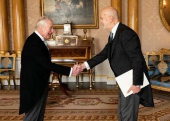Regno Unito: l’Ambasciatore Lambertini presenta le credenziali al Re Carlo