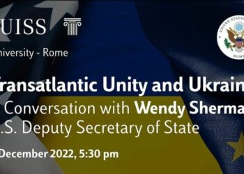 Alla Luiss “Transatlantic Unity and Ukraine – A Conversation with Wendy R. Sherman”