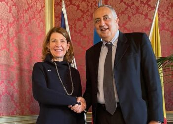 Visita ufficiale del console generale USA Tracy Roberts-Pounds a Palermo