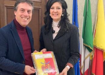 Catanzaro, Console onorario del Brasile Fabiana Fontanella ricevuta dal sindaco