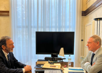 Il Ministro Urso incontra l’Ambasciatore tedesco Elbling