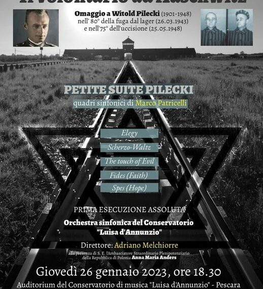 Volontario ad Auschwitz, giovedì a Pescara un evento omaggio a Witold Pilecki