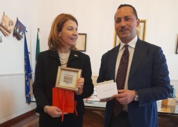 Console Generale degli Stati Uniti Tracy Roberts-Pounds in visita ufficiale a Potenza
