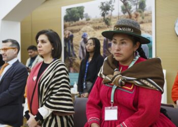 L’Ambasciatrice della Colombia al Sesto Incontro Globale del Forum dei Popoli Indigeni all’IFAD