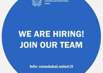 Dubai, avviso di assunzione di un impiegato al Consolato Generale d’Italia