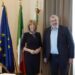 Puglia, il Presidente Emiliano riceve l’Ambasciatrice d’Irlanda Patricia O’Brien