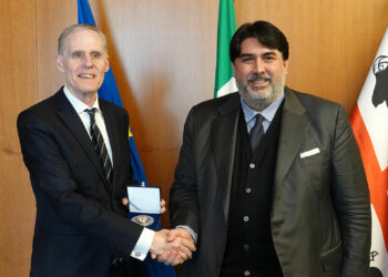 Sardegna, il Presidente Solinas riceve a Villa Devoto l’ambasciatore di Francia Masset