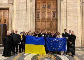 Ucraina, Delegazione UE insieme ai membri del Corpo Diplomatico accreditato presso Santa Sede