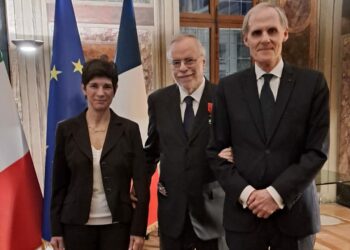Andrea Riccardi insignito “Grande Ufficiale della Legione d’Onore” dall’Ambasciatore Masset