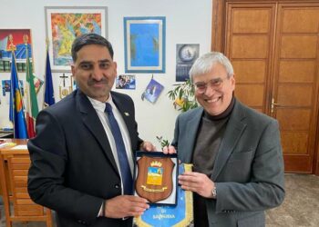Il Sindaco di Sabaudia incontra il Vice Ambasciatore dell’India