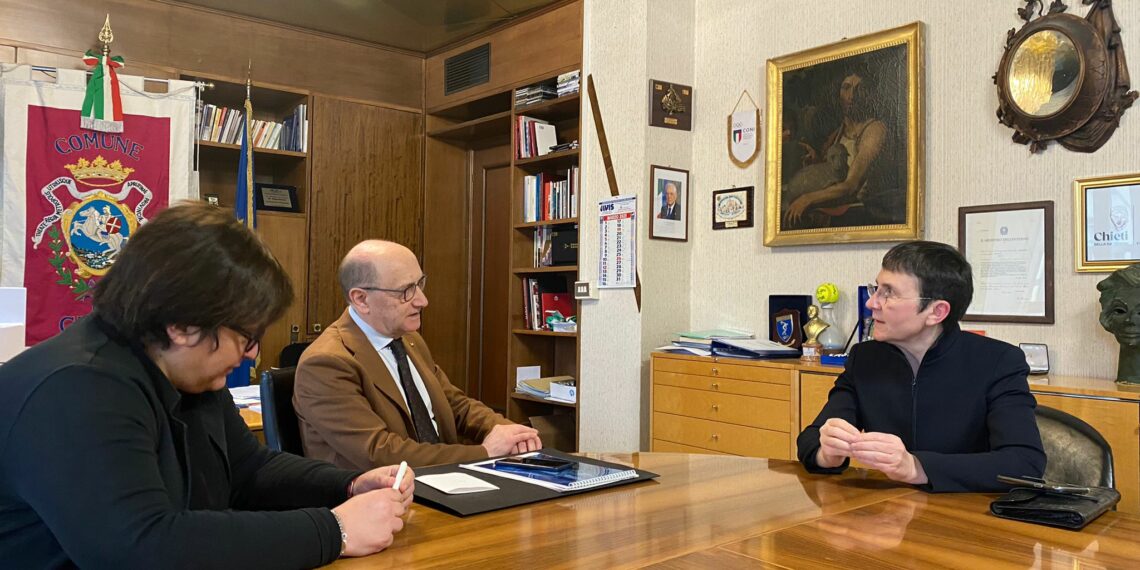 L’Ambasciatrice del Lussemburgo in visita ufficiale a Chieti