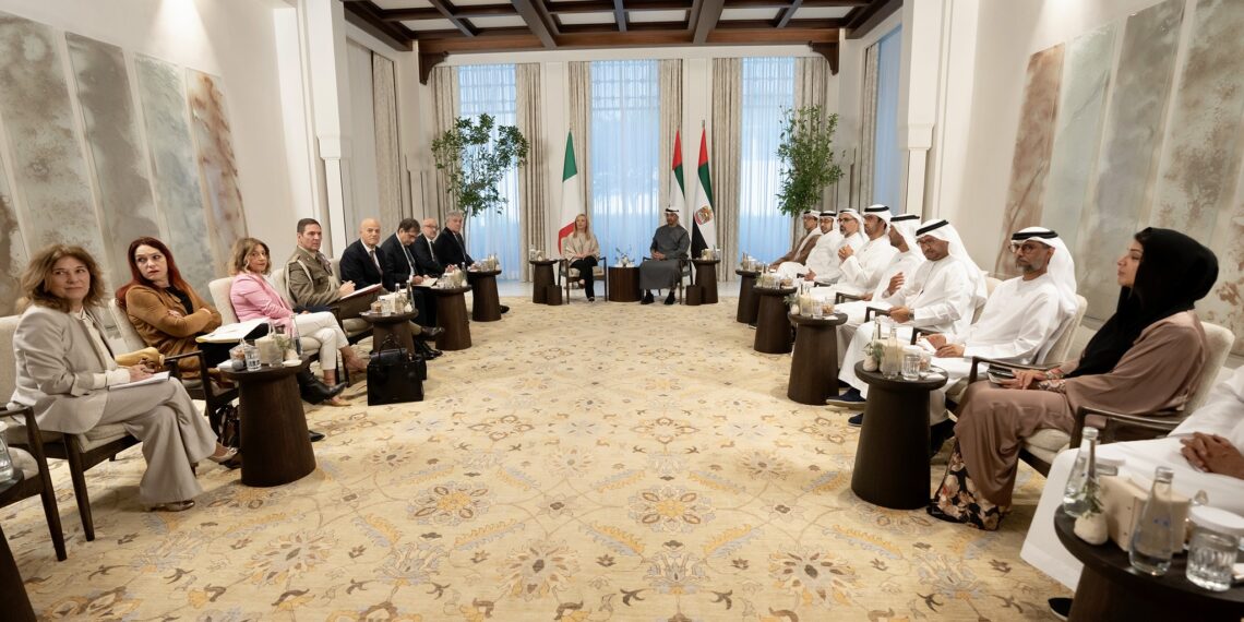 Visita del Presidente Meloni negli Emirati Arabi Uniti