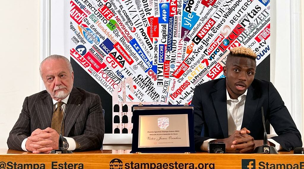 La Stampa Estera premia Victor Osimhen