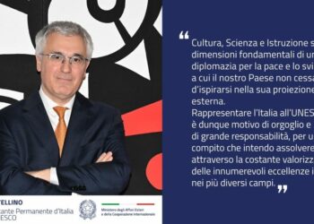 Liborio Stellino è il nuovo Rappresentante Permanente d’Italia presso l’UNESCO a Parigi