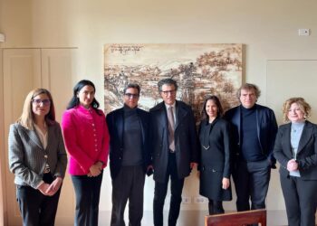 La Console USA Ragini Gupta visita a Vinci il Museo di Leonardo