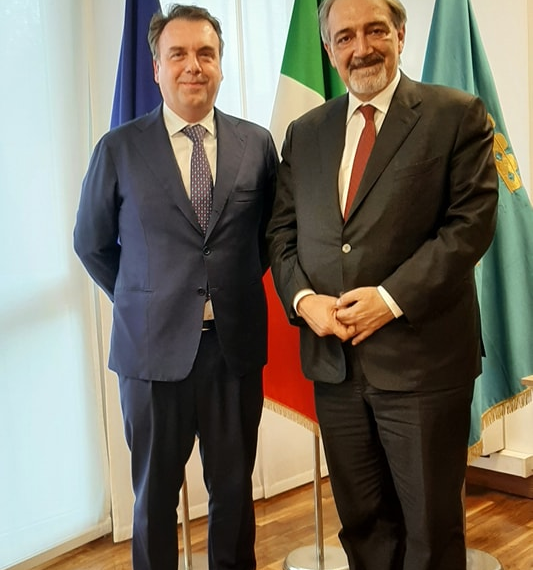L’Ambasciatore di Ungheria incontra il Presidente della Regione Lazio