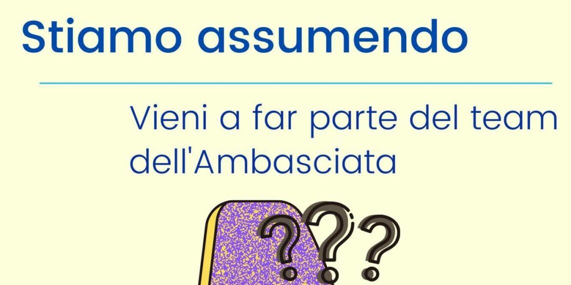 L’Ambasciata italiana in Australia assume