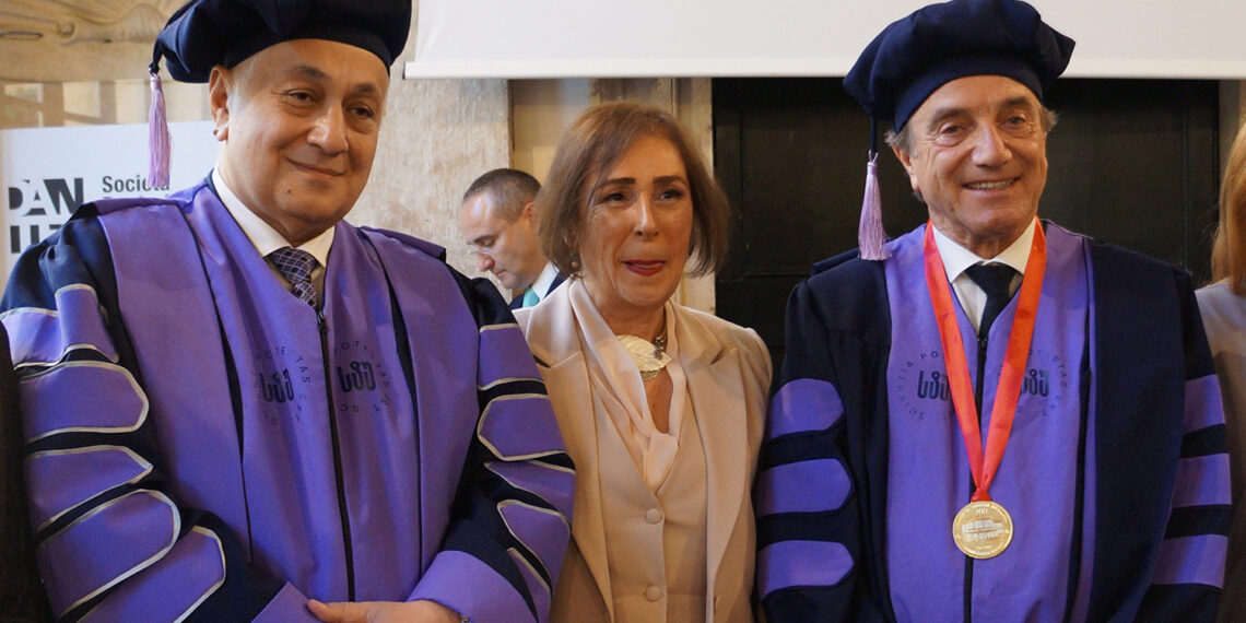 Dante Alighieri, dalla Georgia lauree honoris causa al Presidente Riccardi e al Segretario Masi