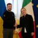 Incontro a Roma Meloni-Zelensky. Il discorso del Presidente del Consiglio