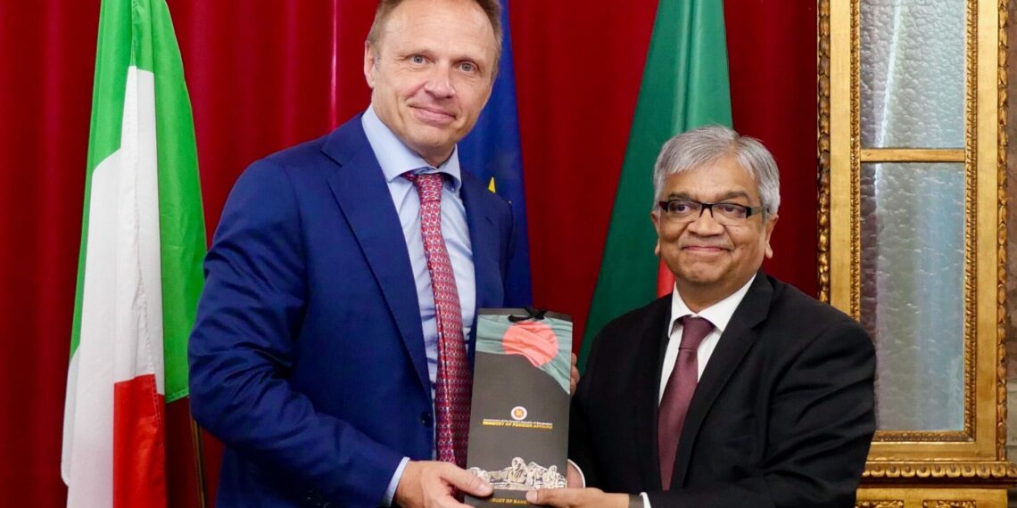 Il Ministro Lollobrigida incontra l’Ambasciatore del Bangladesh