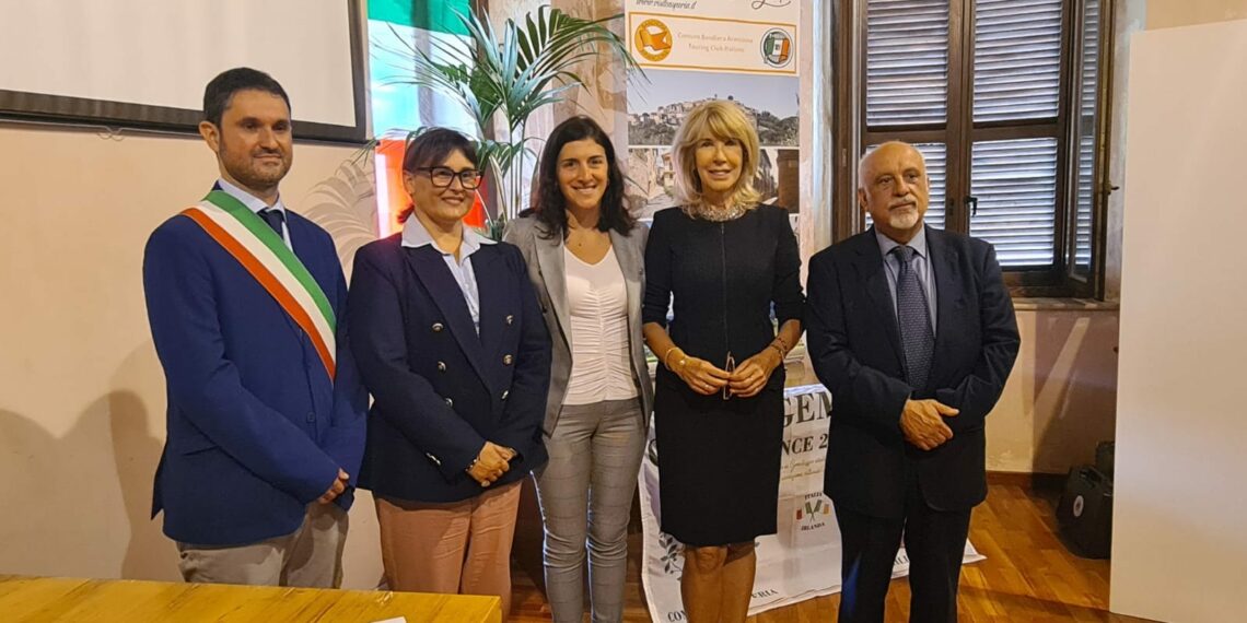 Gemellaggio Casperia-Killarney: Ambasciatrice irlandese O’Brien in visita nel Comune reatino