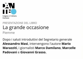 “La grande occasione”, a Roma la presentazione del volume di Marazziti