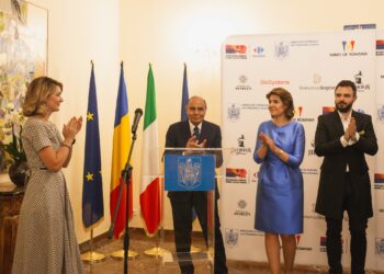 L’Ambasciatrice Dancau presenta i vini di Romania. Partecipa Bruno Vespa