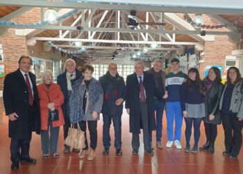 Una delegazione della Società Dante Alighieri in visita a Campana (Argentina)