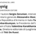 “Hayrig” di Sergio Zerunian, alla presentazione anche Ambasciatrice Armenia