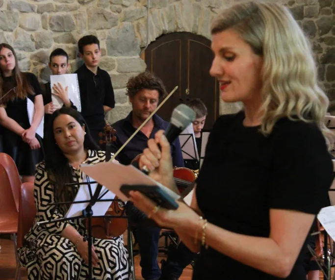 Il soprano Breana Stillman a Todi per la musica e per i giovani