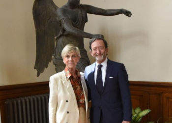 Brescia, la Sindaca Castelletti riceve l’Ambasciatore tedesco Viktor Elbling