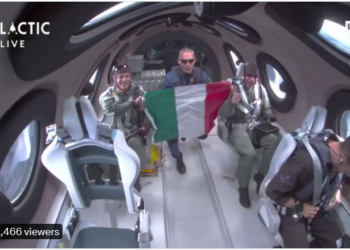 Successo di Virgin Galactic 01, primo volo suborbitale italiano della storia