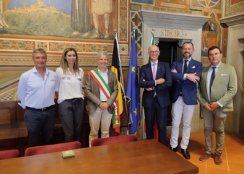 Ambasciatore e Console onorario del Belgio in visita a San Miniato