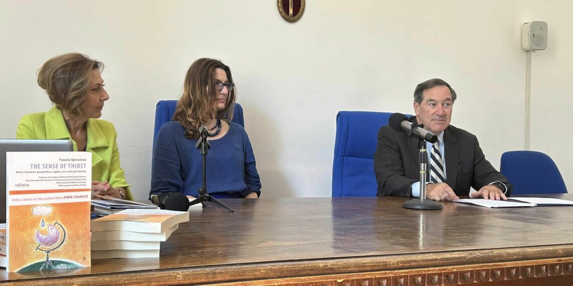 L’Ambasciatore Usa Donnelly alla presentazione di “The sense of thirst” di Fausta Speranza