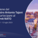 Missione del Ministro degli Affari Esteri Tajani a Vilnius (Lituania)