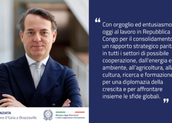 Enrico Nunziata nuovo Ambasciatore d’Italia nella Repubblica del Congo