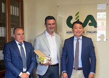 Il presidente di Cia-Agricoltori Fini incontra l’Ambasciatore del Kirghizistan Bazarbaev