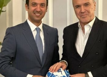 Calcio, il Presidente della Lega Serie B Balata incontra l’Ambasciatore del Qatar Al-Sada