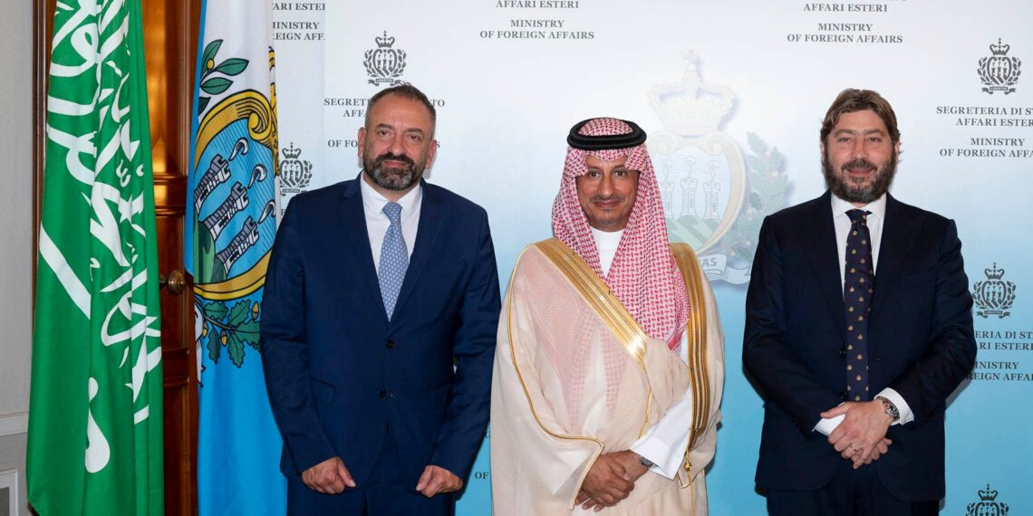 Il Ministro del Turismo dell’Arabia Saudita Al Khateeb in visita ufficiale a San Marino