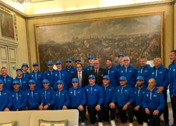 Baseball, Nazionale U23 in visita all’Ambasciata d’Italia a Vienna