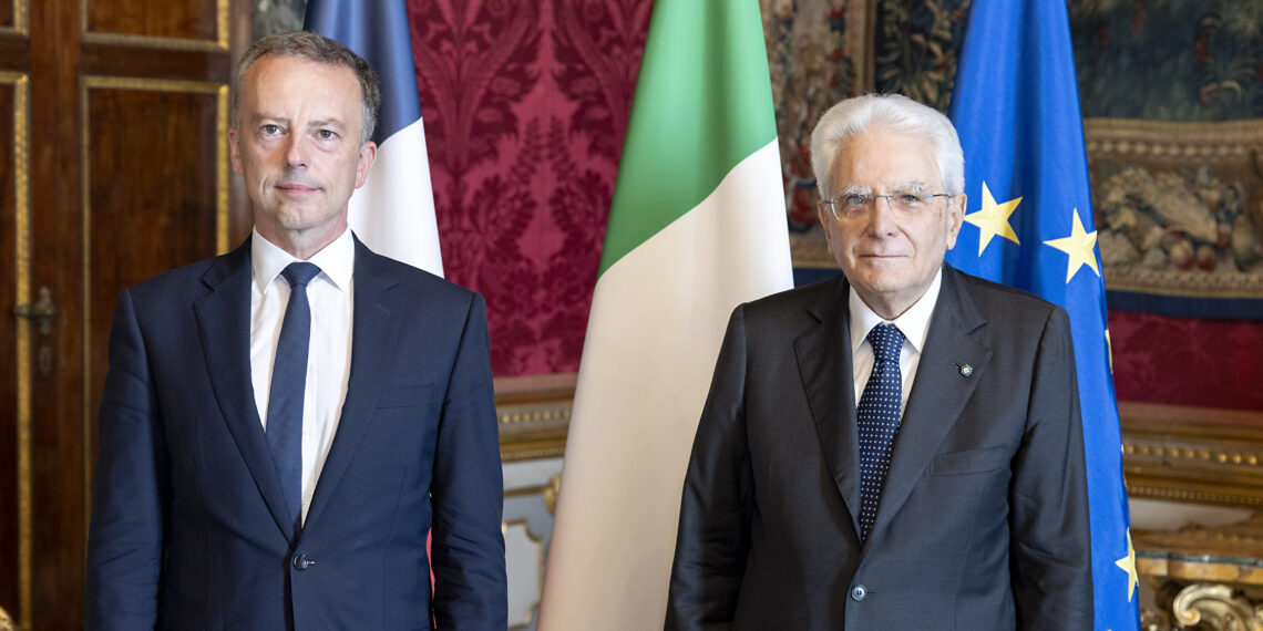L’Ambasciatore di Francia in Italia Martin Briens presenta al Quirinale le Lettere Credenziali