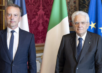 L’Ambasciatore di Francia in Italia Martin Briens presenta al Quirinale le Lettere Credenziali