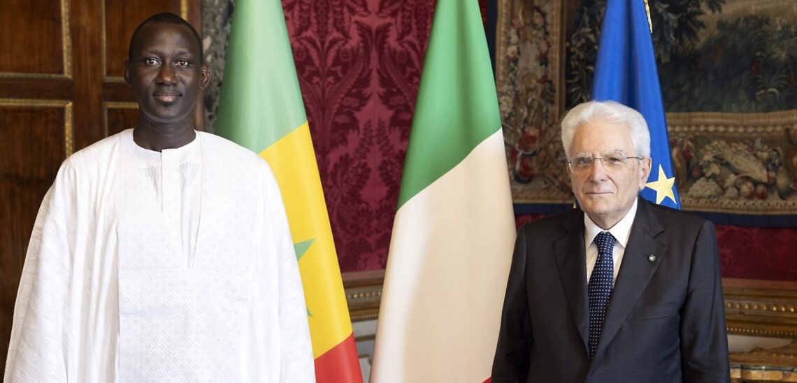 Il Presidente Mattarella riceve le Lettere Credenziali del nuovo Ambasciatore del Senegal