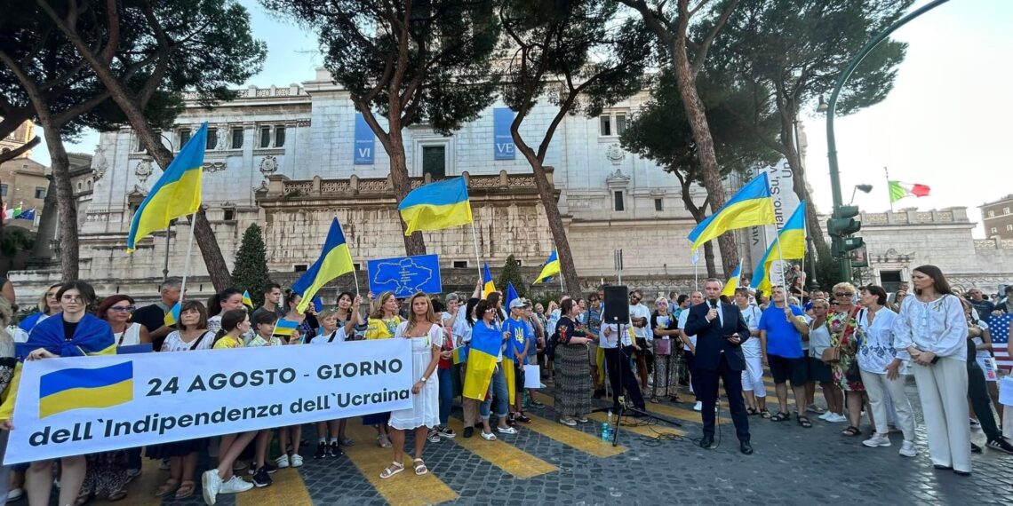 Ucraina, la comunita’ in Italia festeggia il giorno dell’Indipendenza