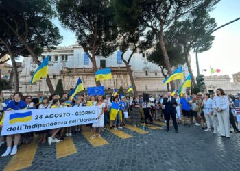 Ucraina, la comunita’ in Italia festeggia il giorno dell’Indipendenza