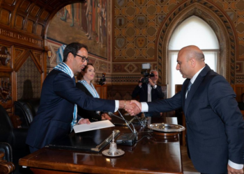 San Marino, l’Ambasciatore dell’Azerbaigian Aslanov presenta Lettere Credenziali
