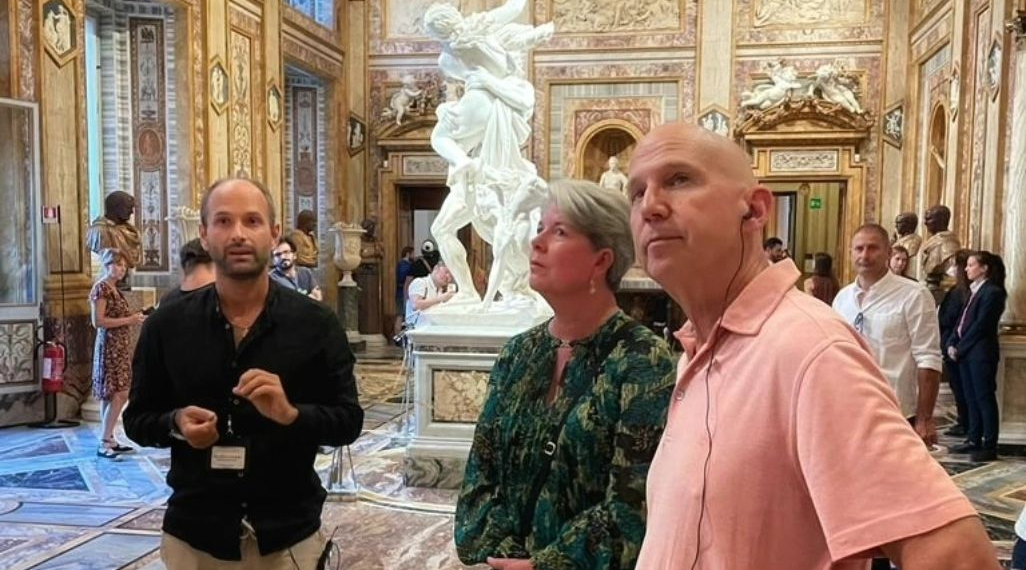 L’Ambasciatore Usa Markell visita la Galleria Borghese