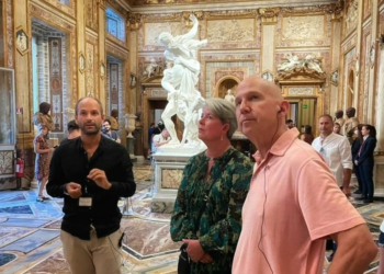 L’Ambasciatore Usa Markell visita la Galleria Borghese
